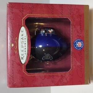 Vintage 1997 Hallmark NFL blimp ornament Baltimore Ravens